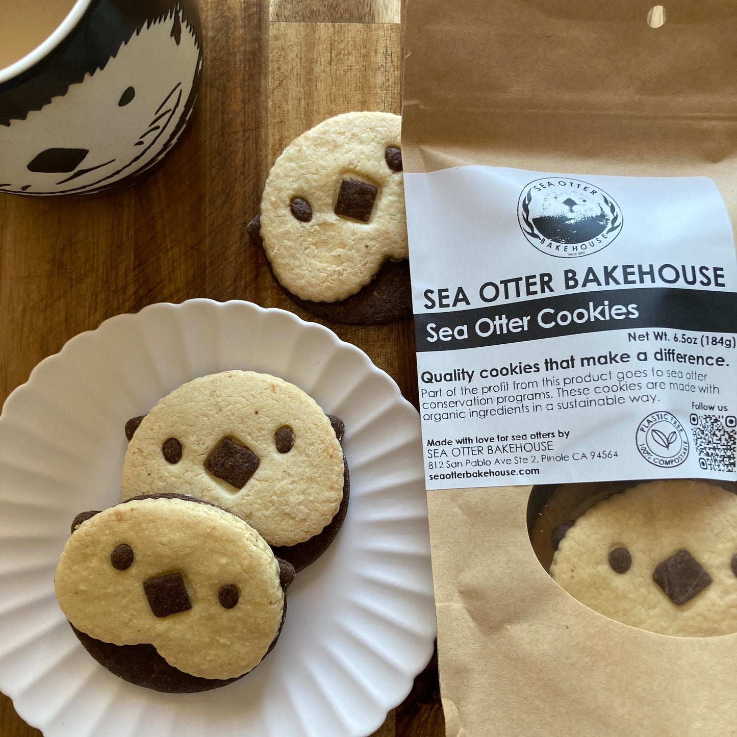 Sea Otter Cookies