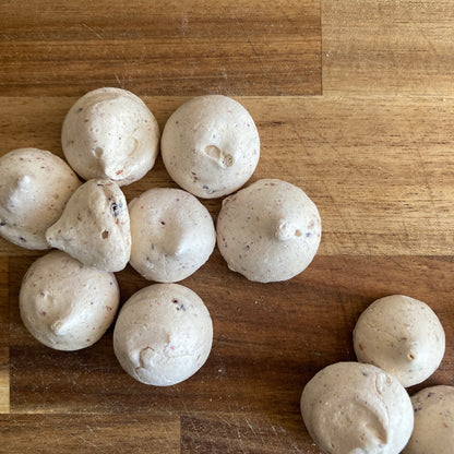 Very Berry Meringue Cookies